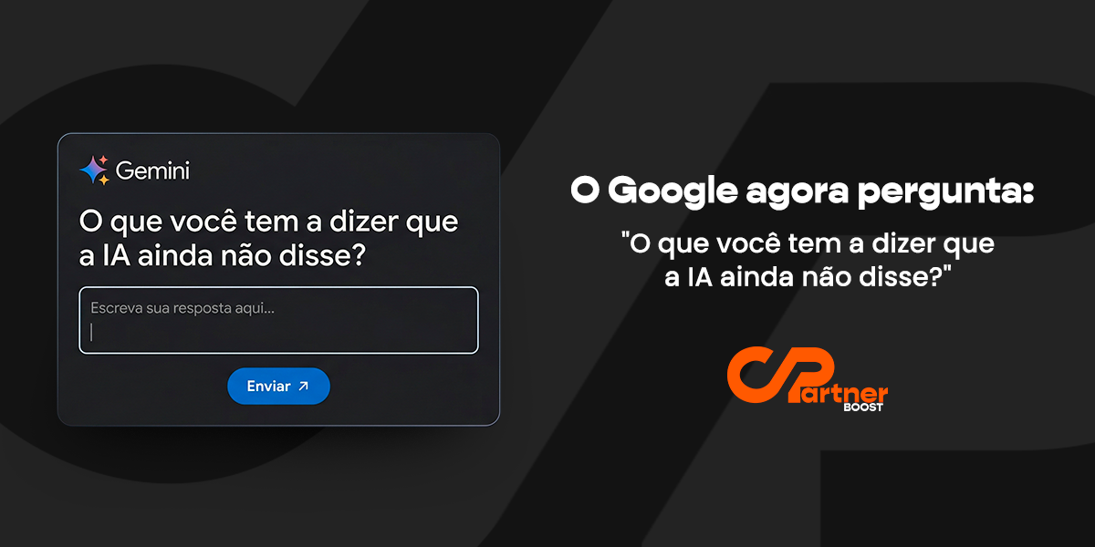 O Google agora pergunta: "O que você tem a dizer que a IA ainda não disse?"