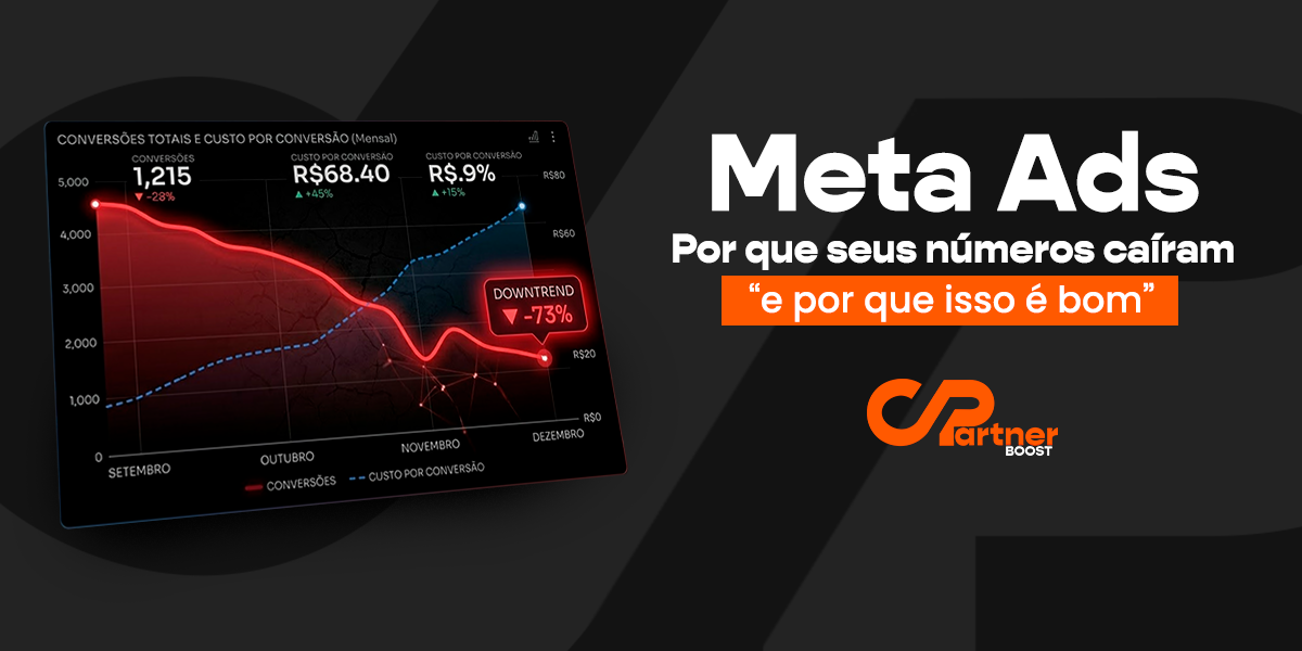 Por que seus números no Meta Ads caíram (e por que isso é bom)